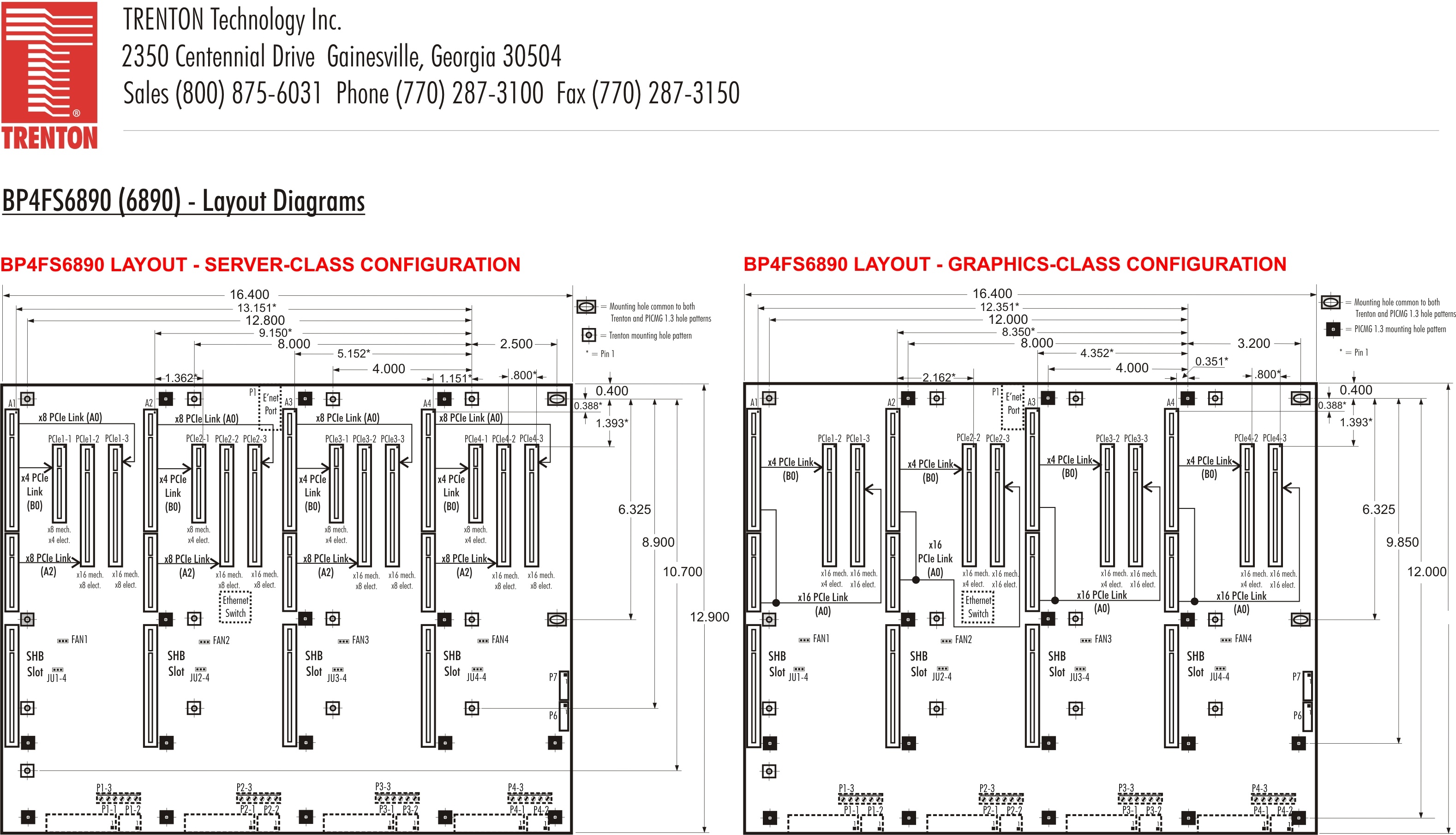 BP4FS6890 - Single Board Systems